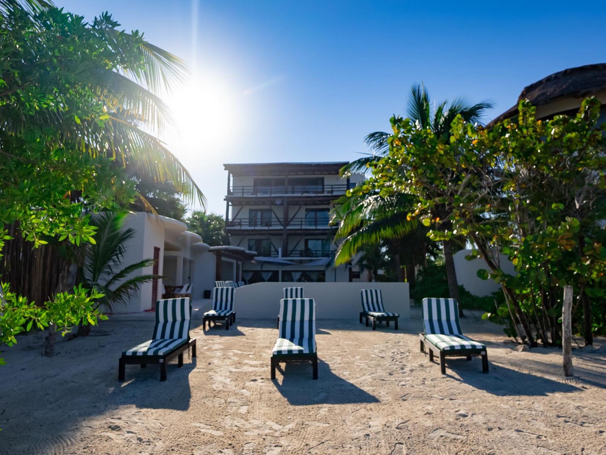 Beach Front Hotel Boutique Dk House Isla Holbox Ngoại thất bức ảnh