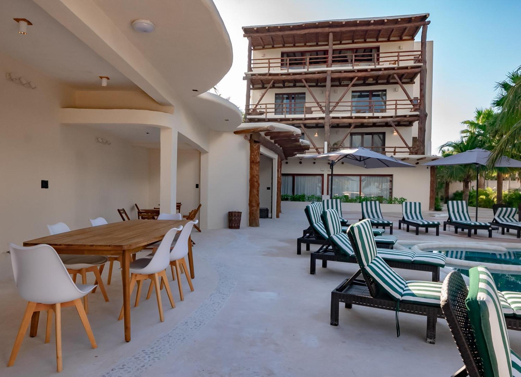 Beach Front Hotel Boutique Dk House Isla Holbox Ngoại thất bức ảnh